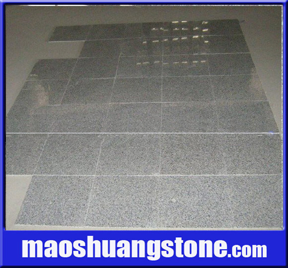 Hot Sale Flamed G603 Light Grey Granite Tile for Wall Decoration and Flooring