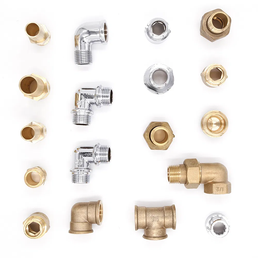 Brass Fittings Copper Fitting Sanitary Fittings Thread Fittings Water Pipe Fittings for Systems