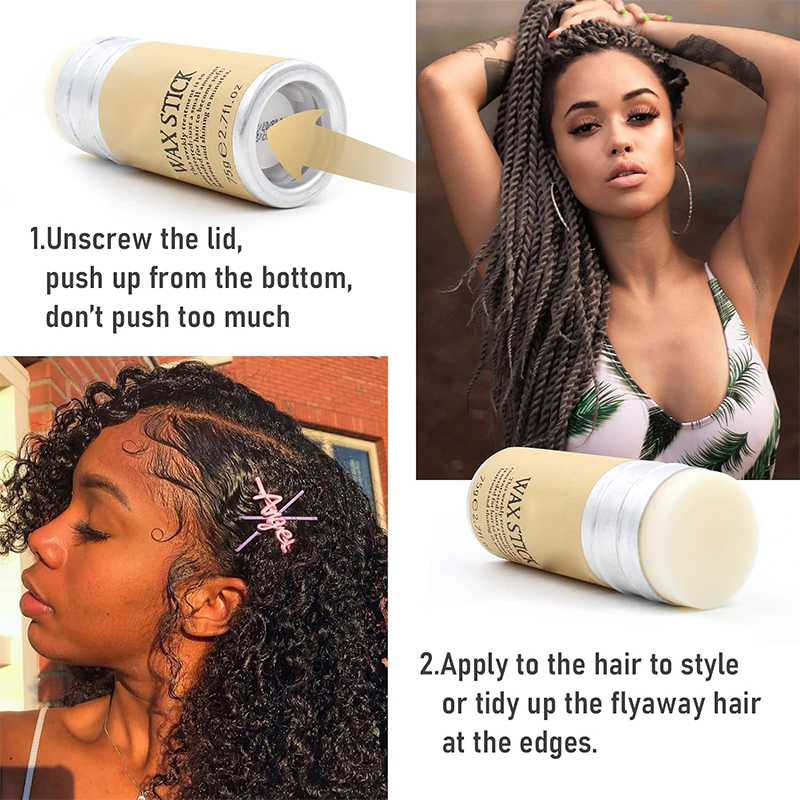 Beauty Cosmetics Skin Care Long Lasting Anti Frizz Slick Stick Edge Control Hair Hair Wax Stick