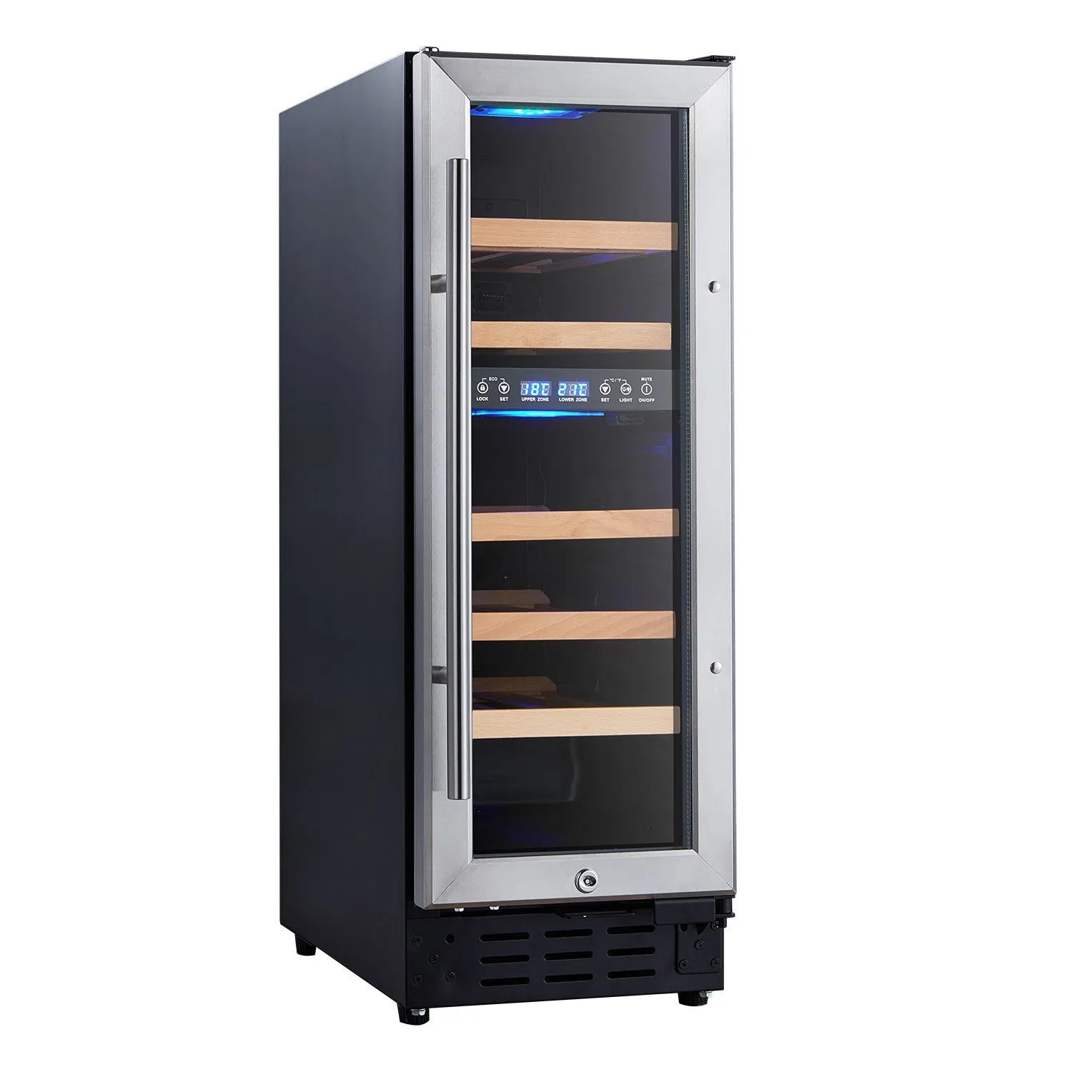 Made in China 62L Dual Zone Fan Cooling Wine Cellar