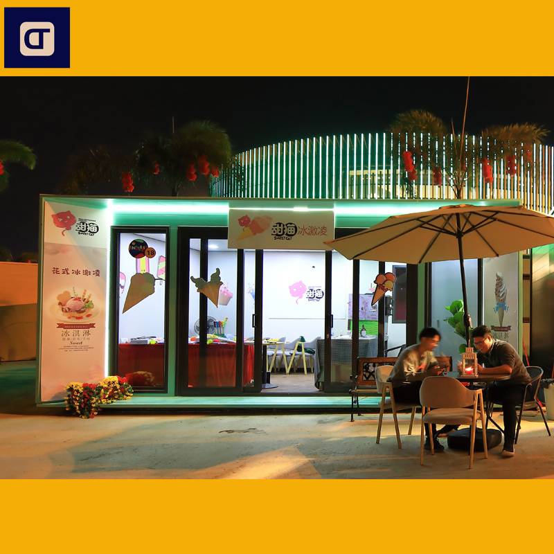 Mobile Store Food and Beverage Outlet Moving Shop Prefabricated House