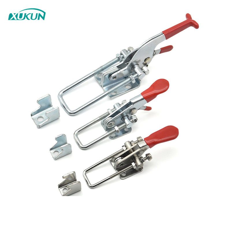 Tool Quick Tensioner Door Bolt Large Stainless Steel Round Handle Adjustable Buckle