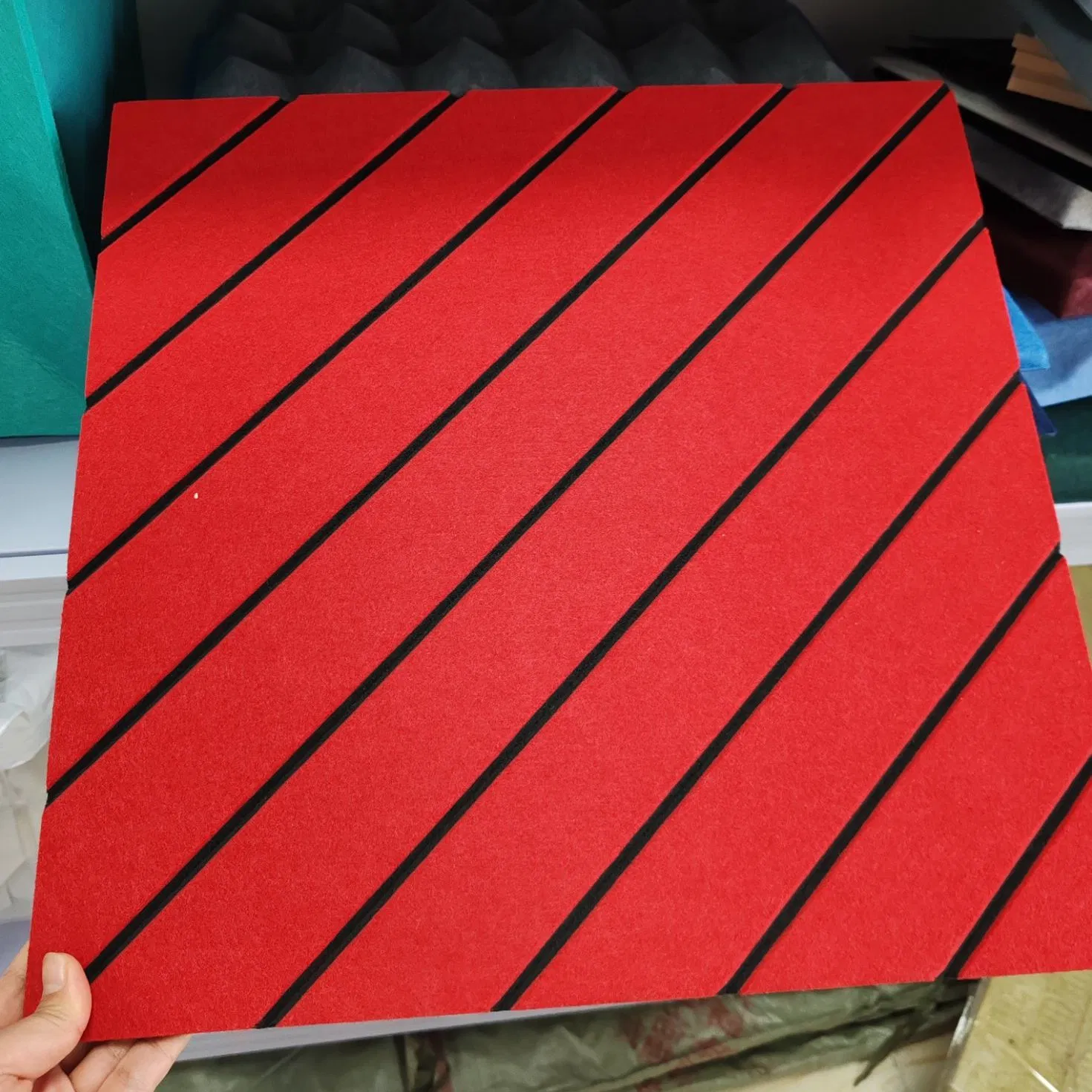 Double Layer Two Layer Pet Acoustic Panel Pet Felt