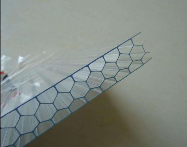 Plastic Hollow Polycarbonate Sheet Honeycomb Panels for Roof