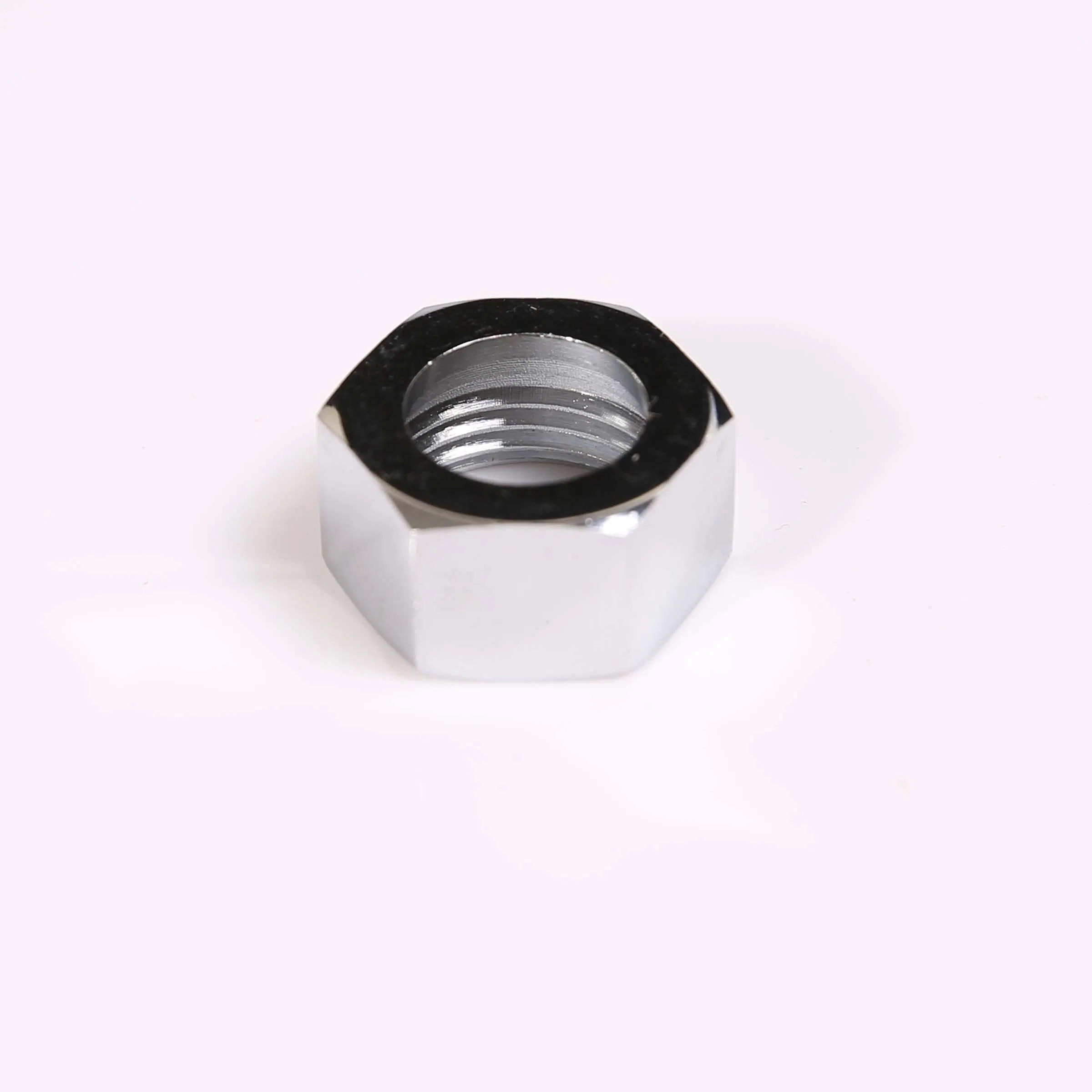 Chromed Brass Compression Adapter for Water Heating System