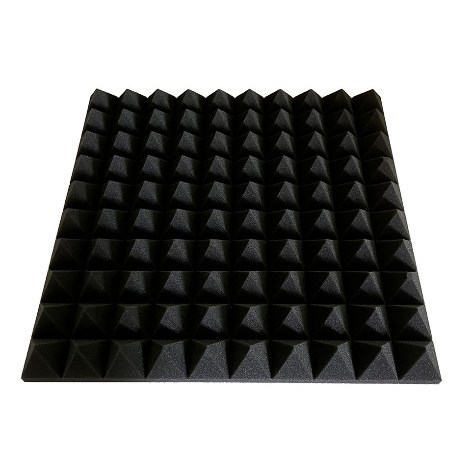 Factory Custom Self Adhesive Pyramid Sound Acoustic Foam Panels Absorber Soundproof Foam Studio Wall Foam