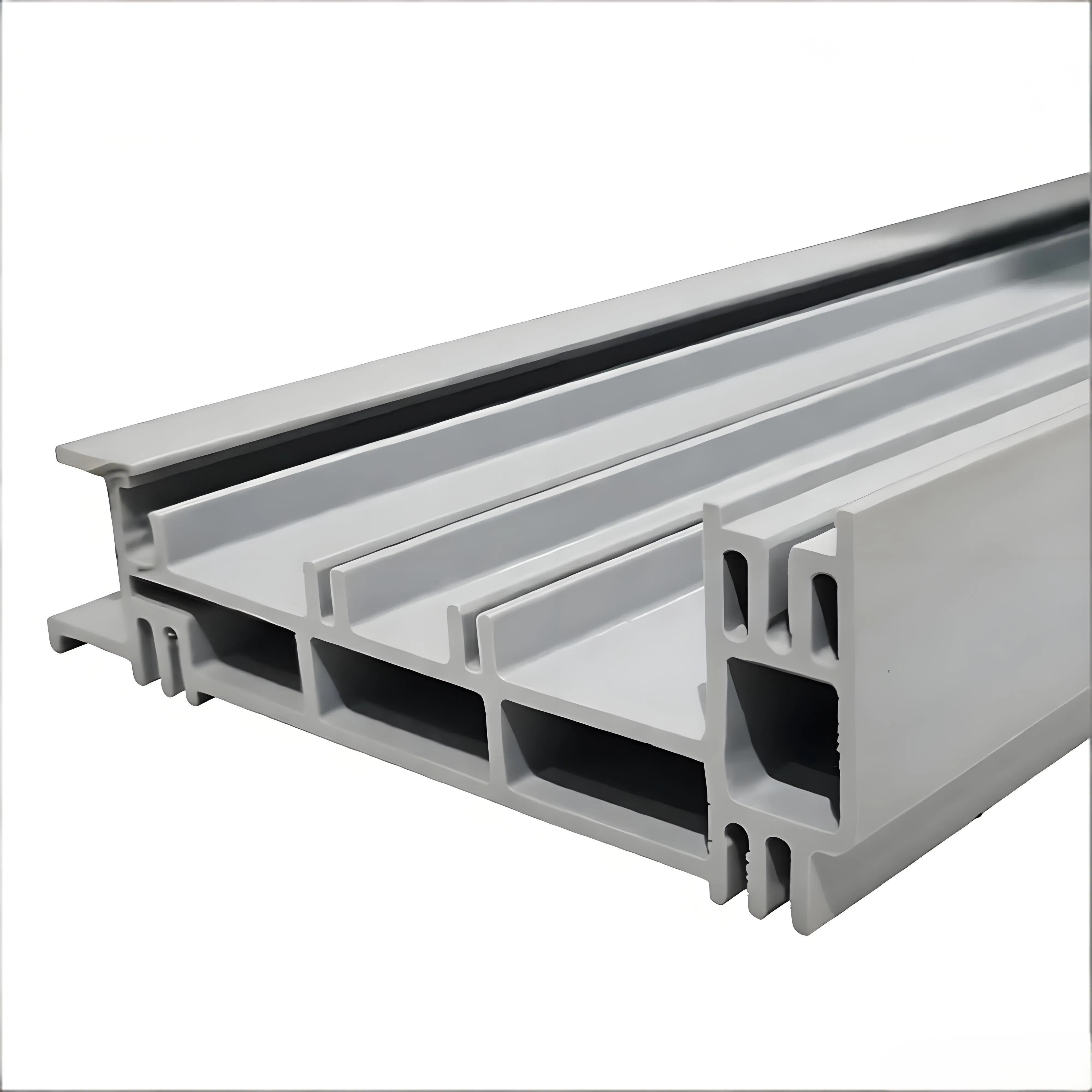 Design Shapes Customized Extruded PVC/ABS/PC Polycarbonate Profile Extrusion Plastic Profiles