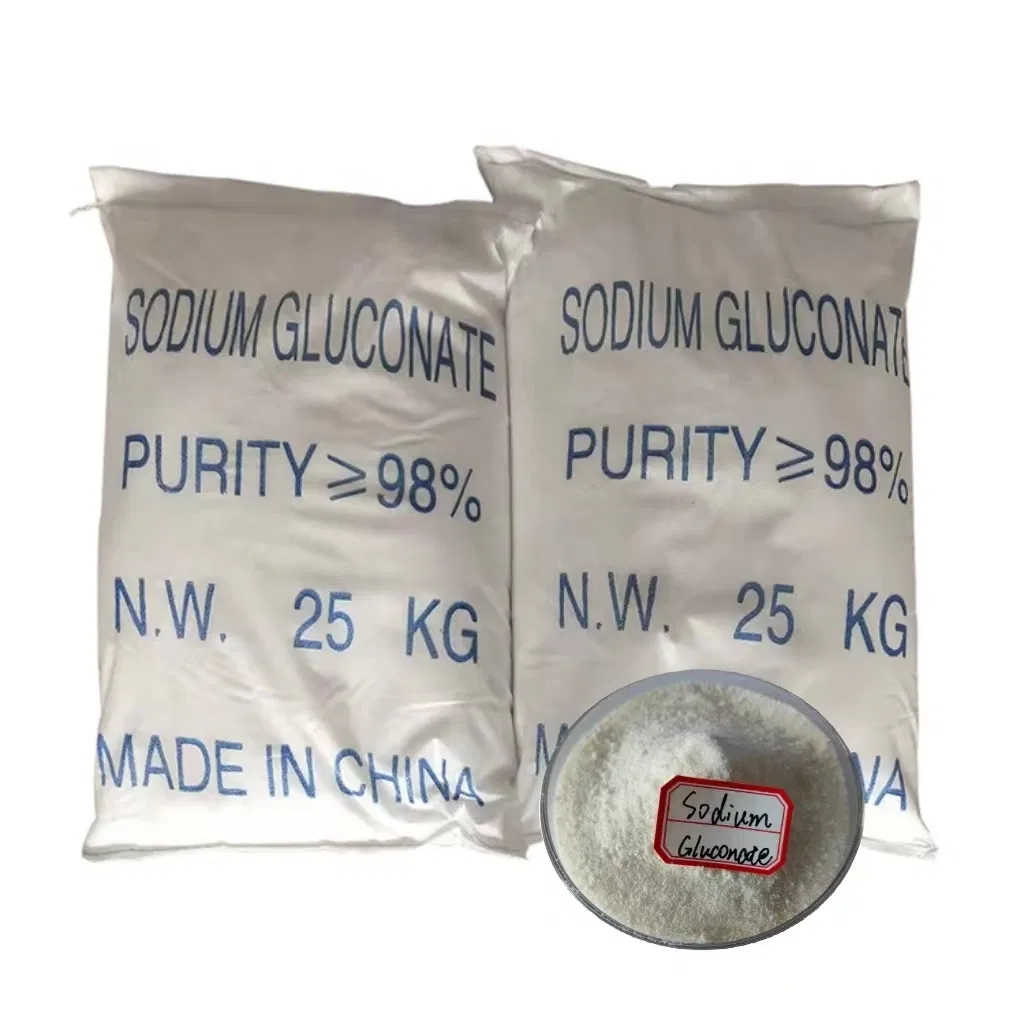Concrete Admixture Industrial Grade Sodium Gluconate Powder 98min