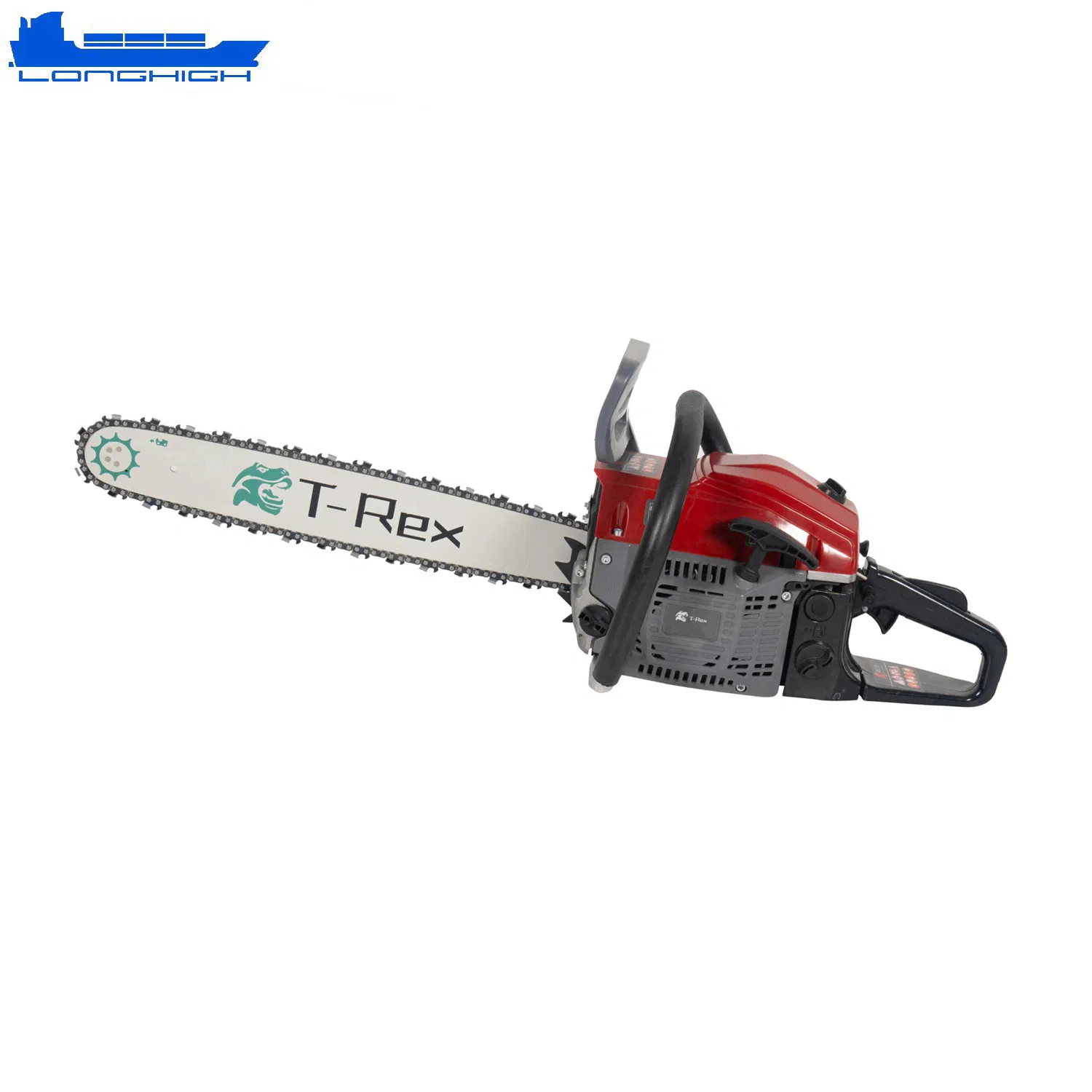 Efficient Gasoline 52cc Chainsaw 5200 Wood Cutting with 2.2 Kw Power and CE Certification