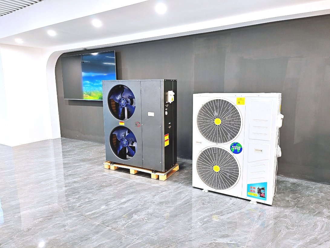 CE ERP+++ Air to Water Heat Pump Water Heater for House Heating Cooling Europe Poland