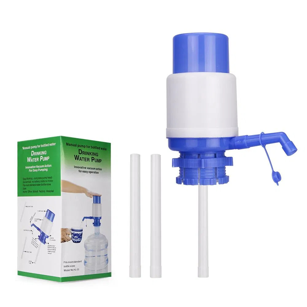 Hand Pump for Water Bottle Jug Manual Drinking Tap Spigot Camping