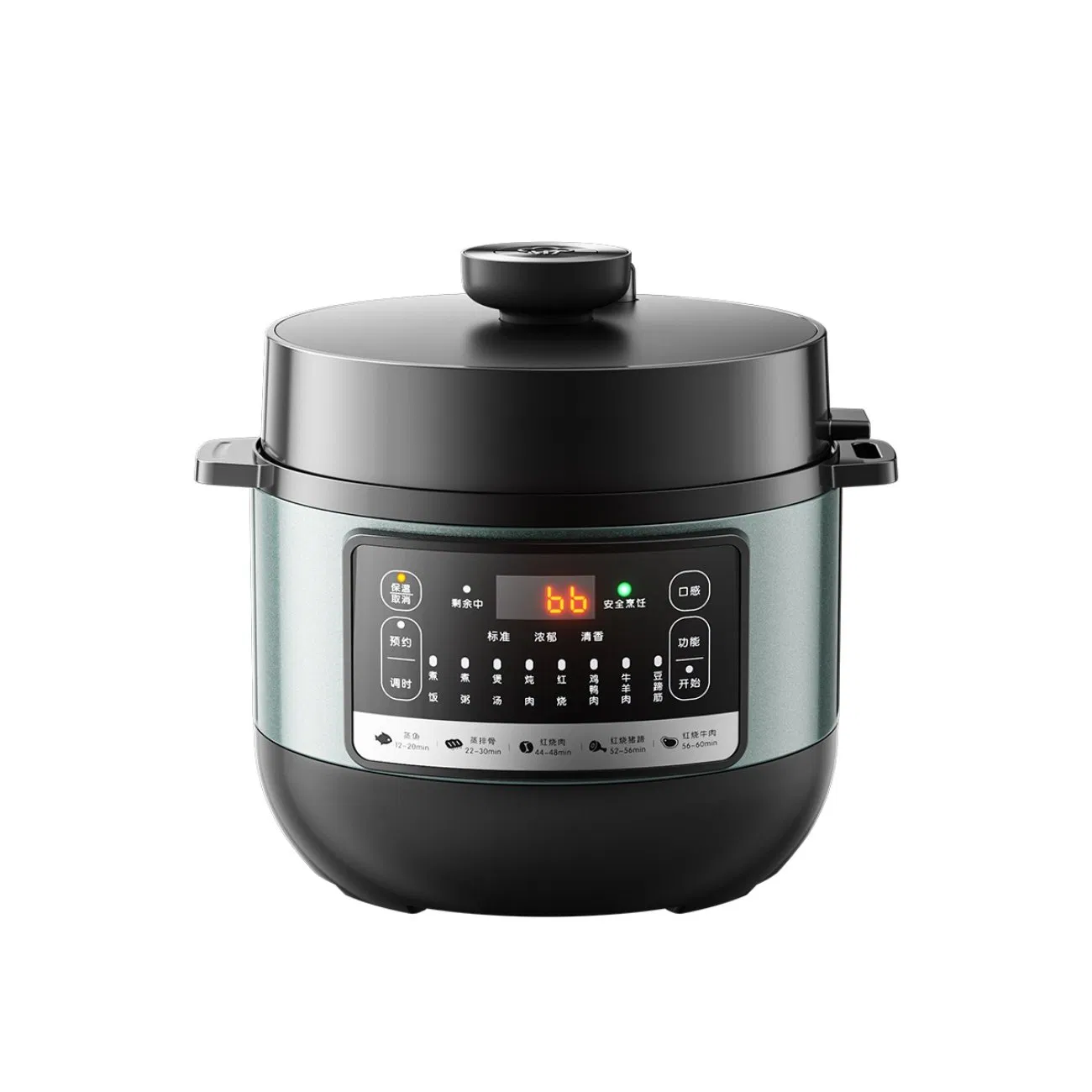 Self-Regulating Electric Pressure Cooker Creates Perfectly Tender Meat Dishes