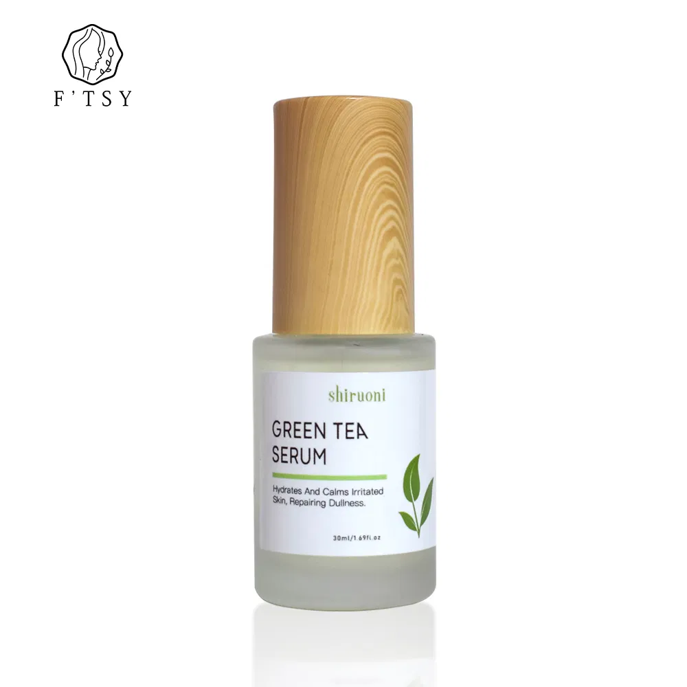 Fresh Green Tea Skin 4 Set Anti Acne and Pore Cleansing Kit Oil Control Toner/Serum/Cream