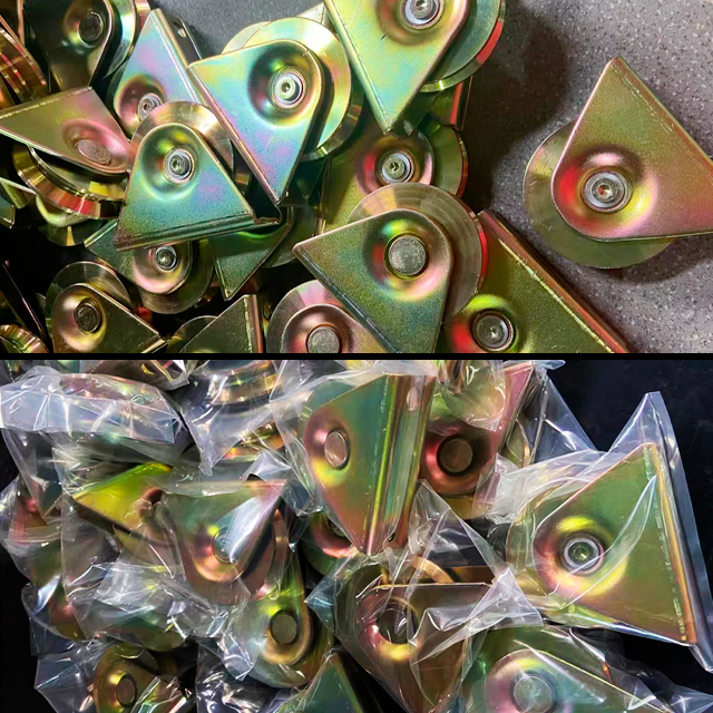 Steel Pulley Y/V/U Groove Sliding Gate Wheel Support Heavy Duty Sliding Gate Roller Zinc Galvanized Gate Wheels