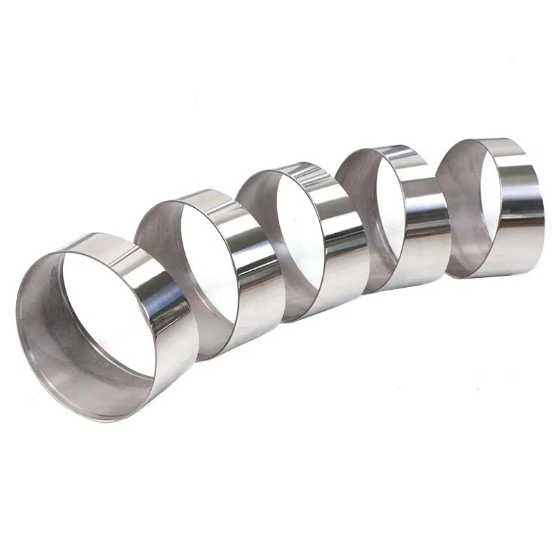 Custom Exhaust 90 Degree Bend 304 Stainless Steel Pie Cut
