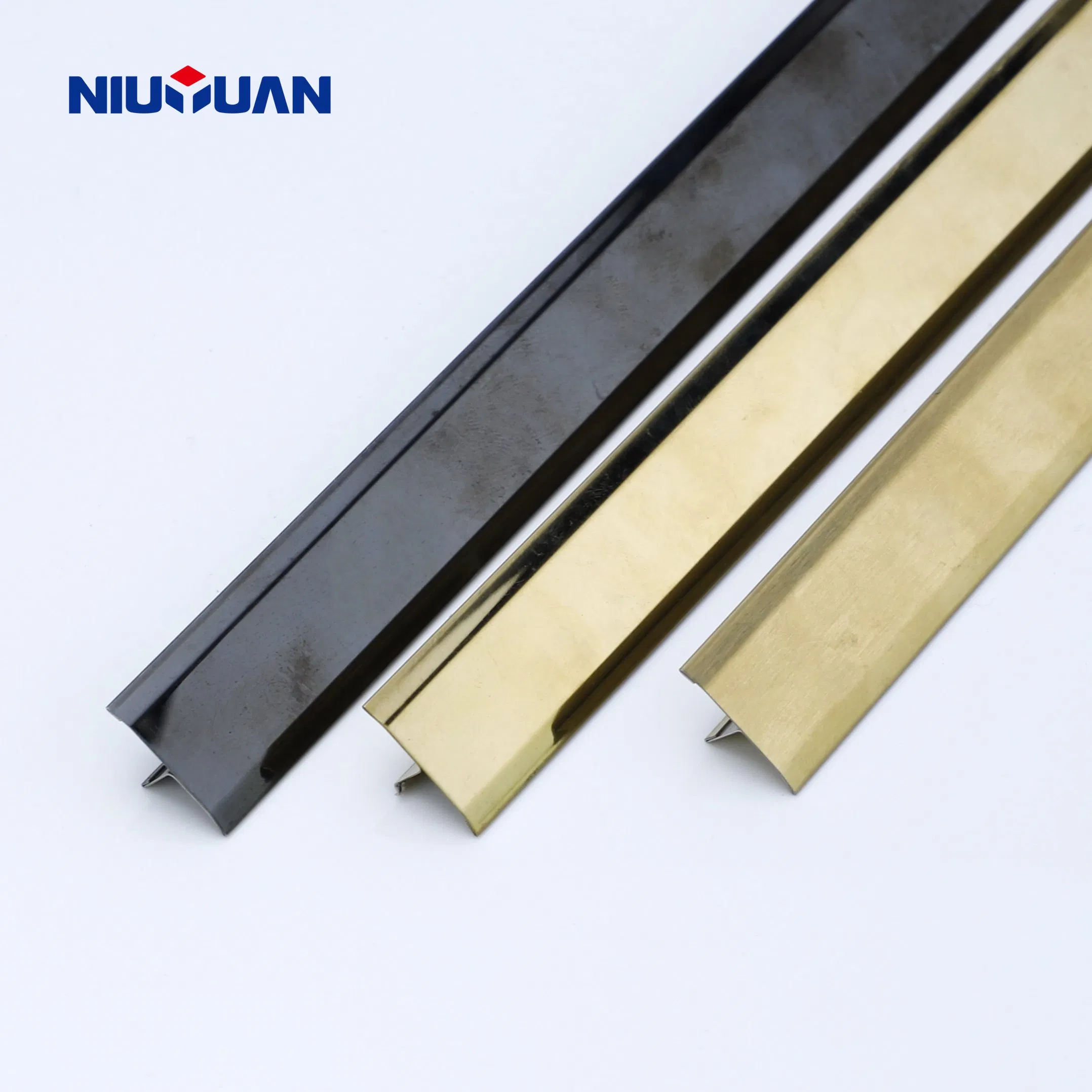 Chrome Effect Brick-Tile-Accessories Tile Profiles Stainless Steel Tile Trim