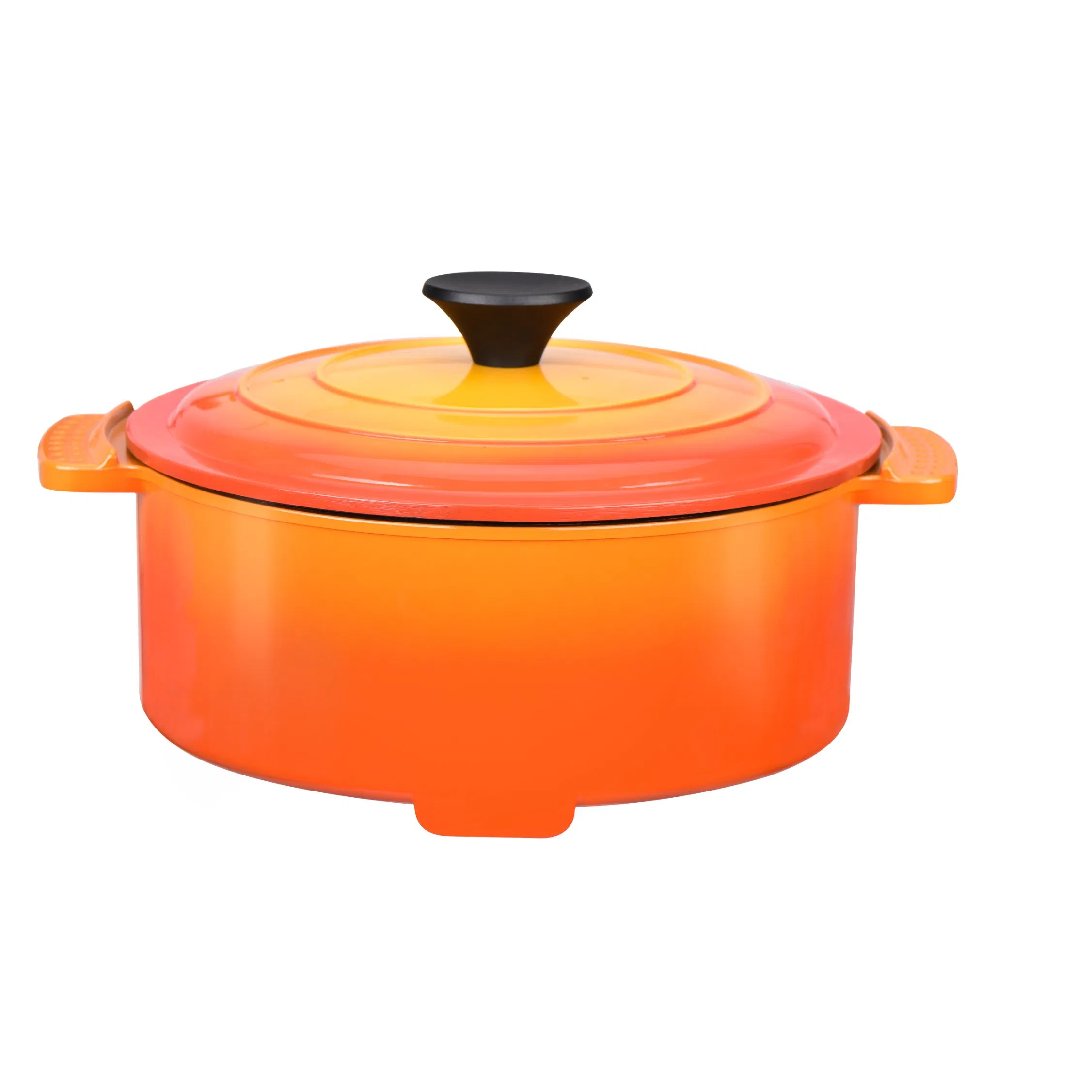 Enameled Cast Iron Cookware Set Dutch Electric Cooking Skillet 30cm
