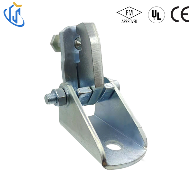 UL FM CE Certified Adjustable Seismic Base Connector for Structural Steel Support System
