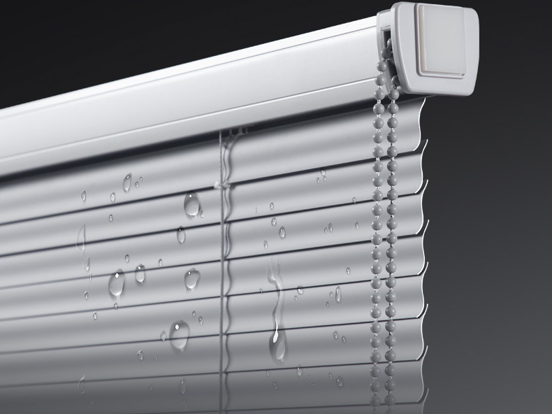 Aluminum Blinds for Window Cordless Darkening Anti-UV Waterproof Venetian Blind