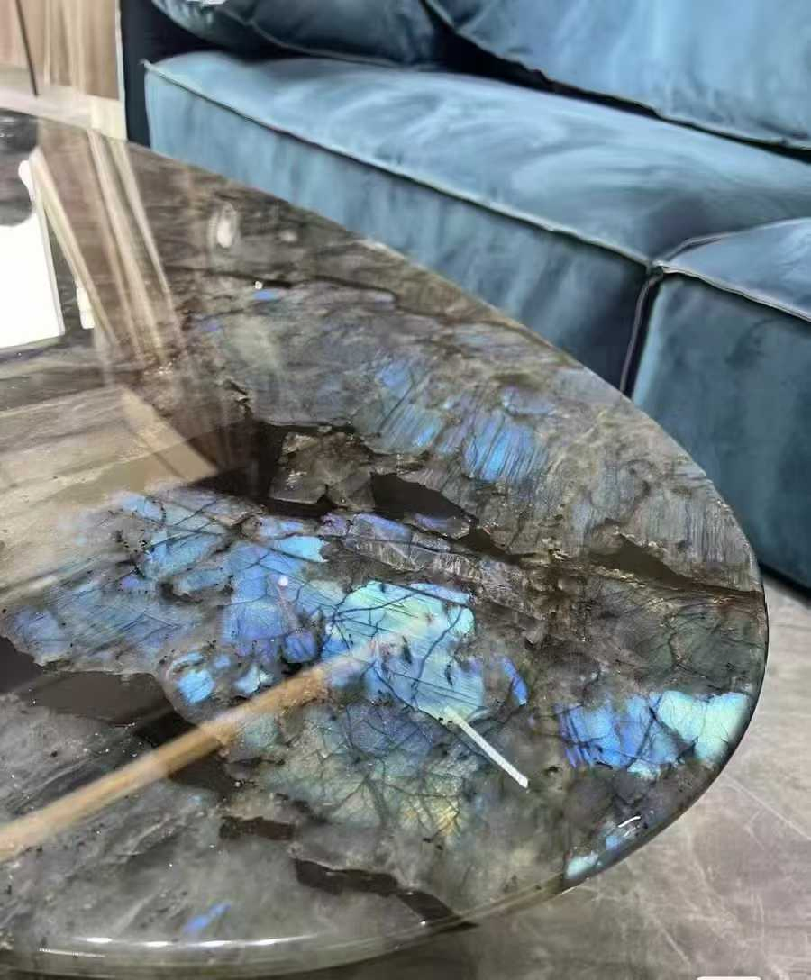 Popular Style Blue Labradorite 2025 Background Wall Flooring