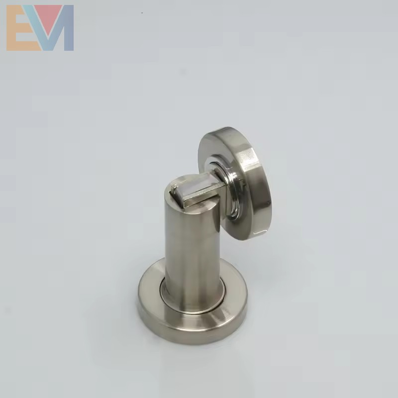 Decorative Floor Door Protector for Hotels Modern Design Zinc Alloy Door Stopper