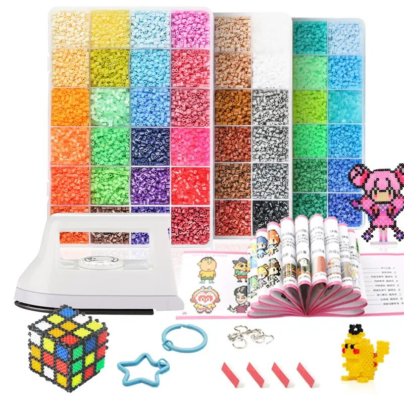 All Kit DIY Educational Toys 2.6mm Mini Perler Beads for Kids