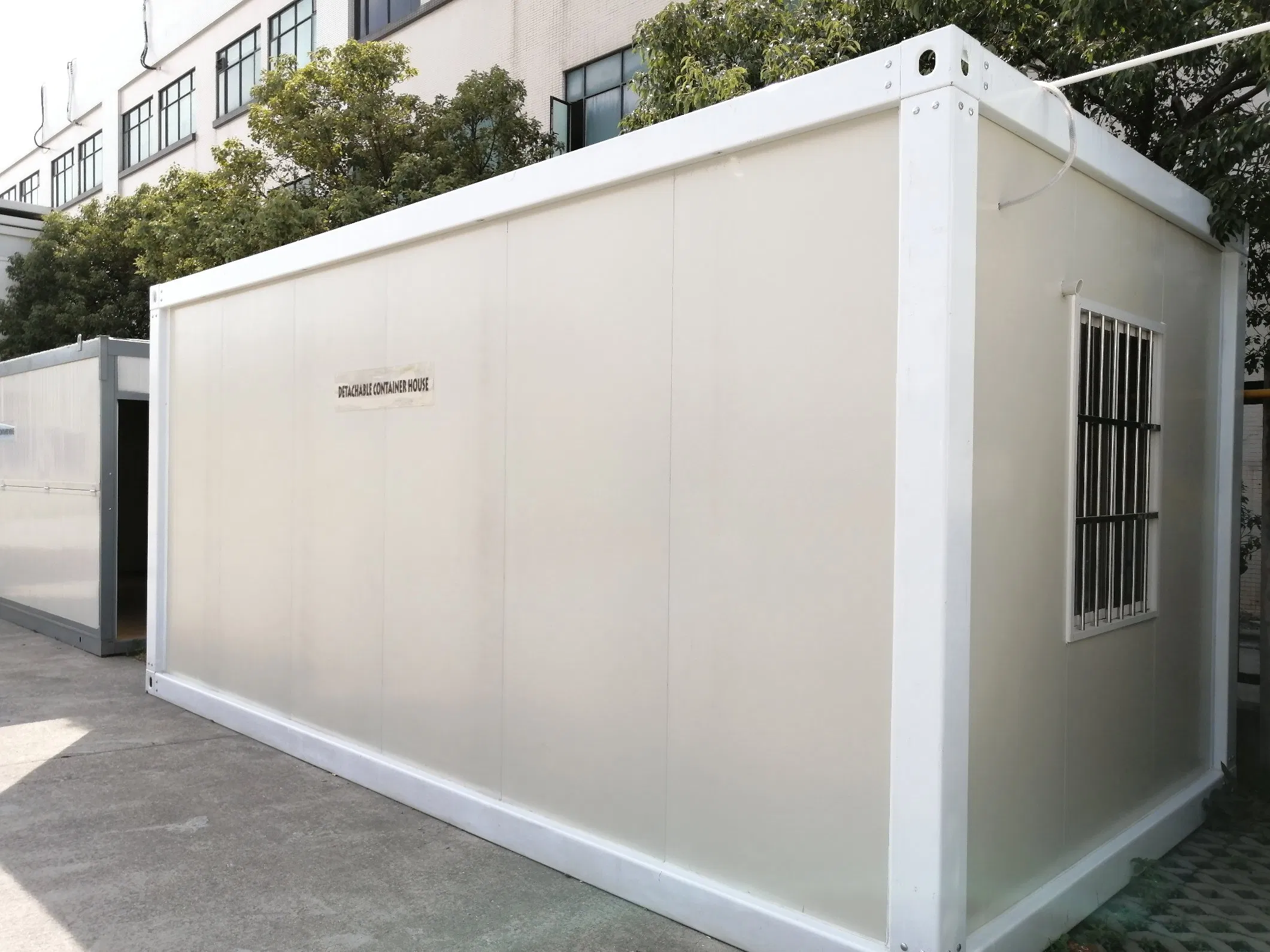 20FT Double Storey Prefab Modern Modular Labor Camp Detachable Container Office Prefab House for Sale