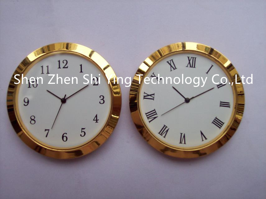 Best Quality Metal Alloy Clock Insert for Craft Gift (55mm/60mm)