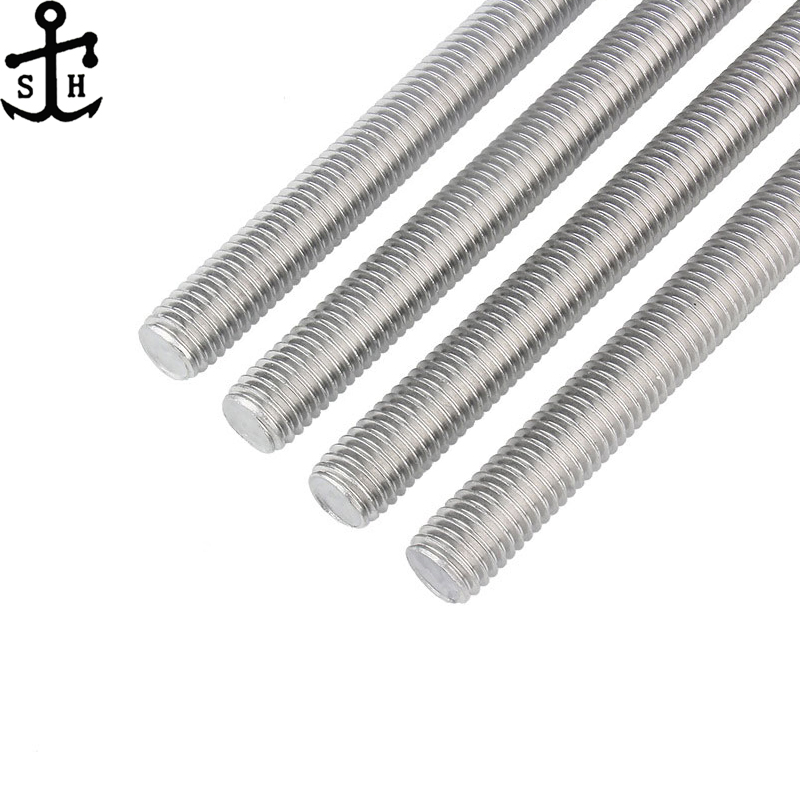 High Tensile Fastener Galvanized Stainless Steel Nut Bolt Thread Rod