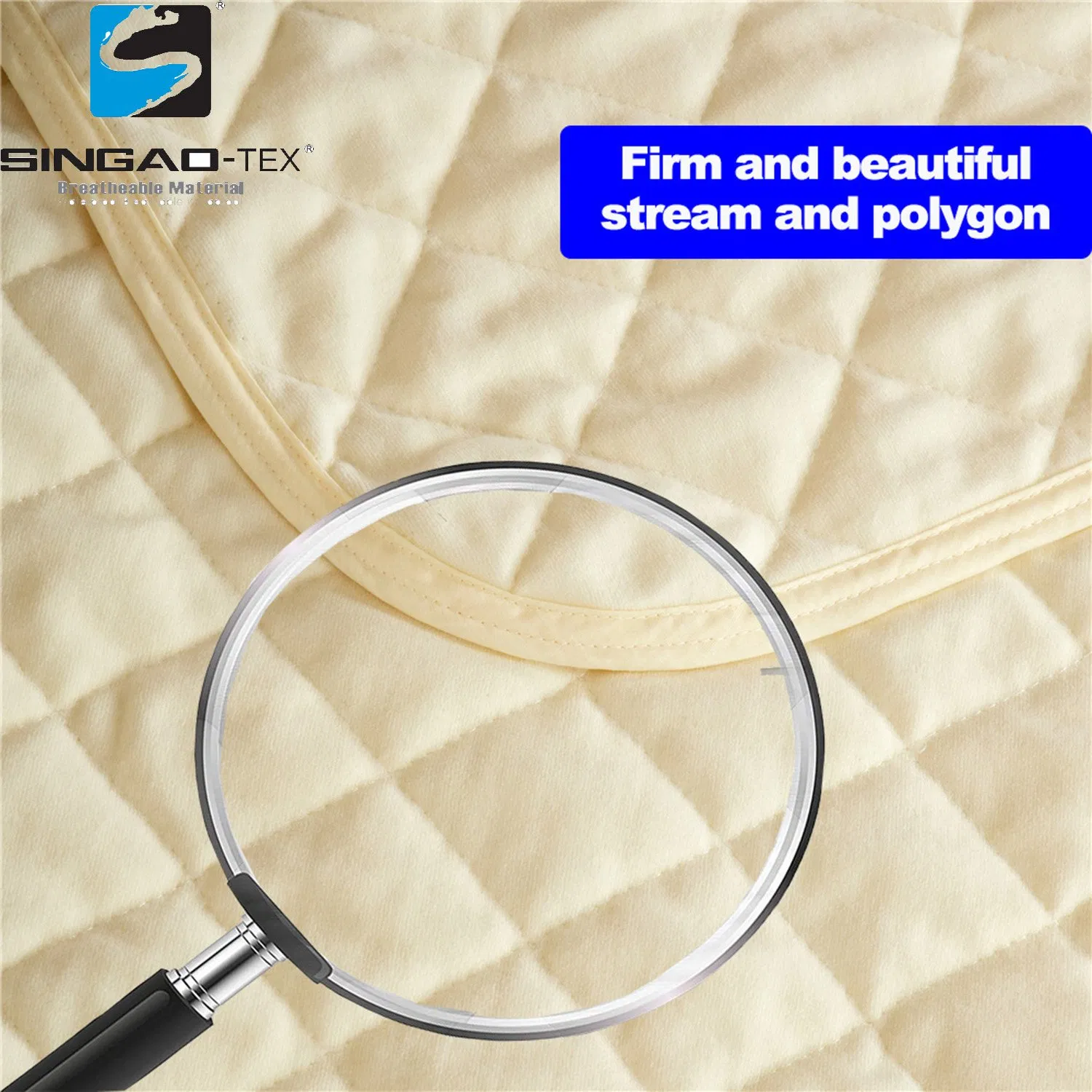 Quilted Hypoallergenic 100% Waterproof Terry Elastic Cotton Velvet Soft Comfortable Fitted Cover Bed Bug Proof