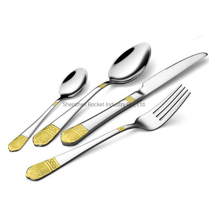 12 Pieces Stainless Steel Spoon Soup Honey Spoon Dozen Cutlery Set