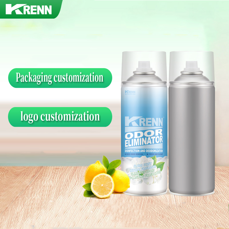 Krenn Factory Wholesale Air Freshener Spray Animal Pet Odor Eliminator Spray for Car House
