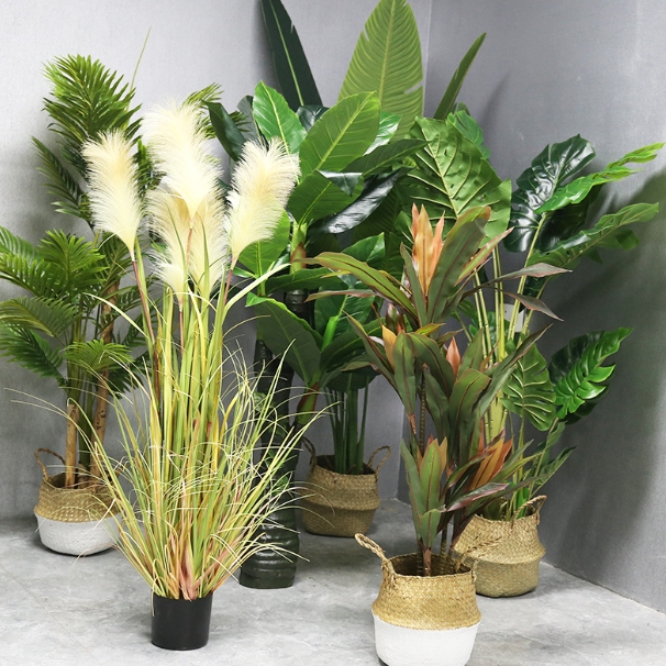 Деревья искусственные Longstar ПВХ в горшке 0.3-1.9 м