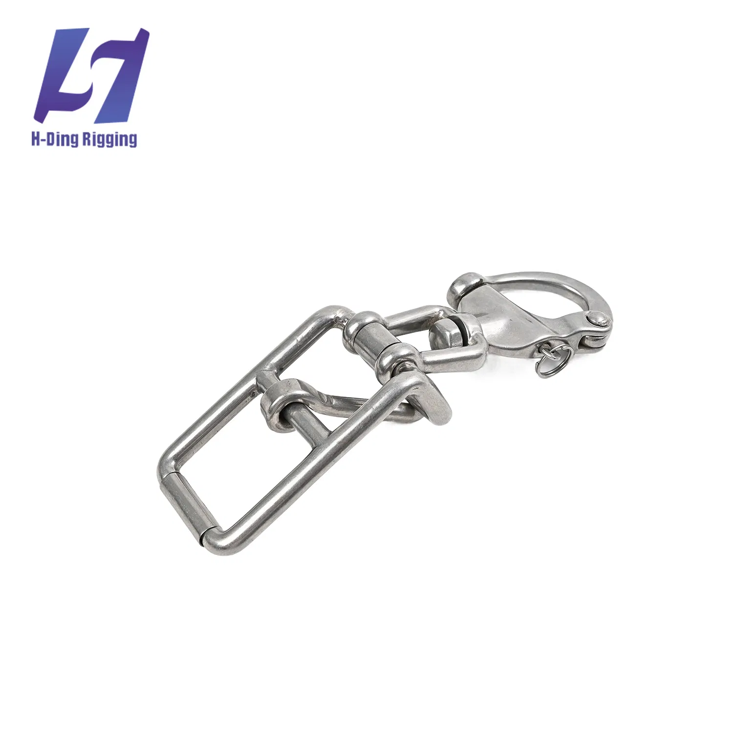 Horse Buckle Anchor Shackle 304 316 Stainless Steel French Tug Jaw Swivel Clip