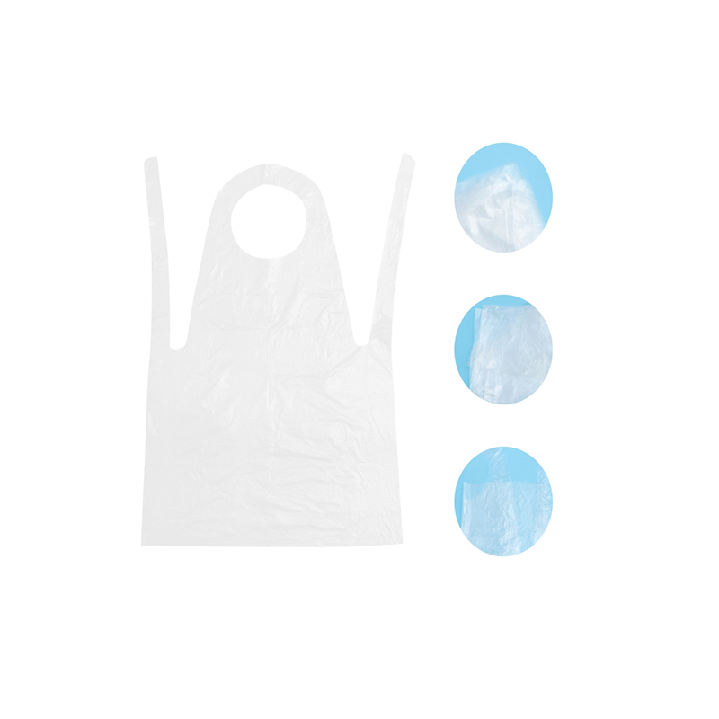 Clear Disposable PE Aprons for Waterproof Picnic Protection