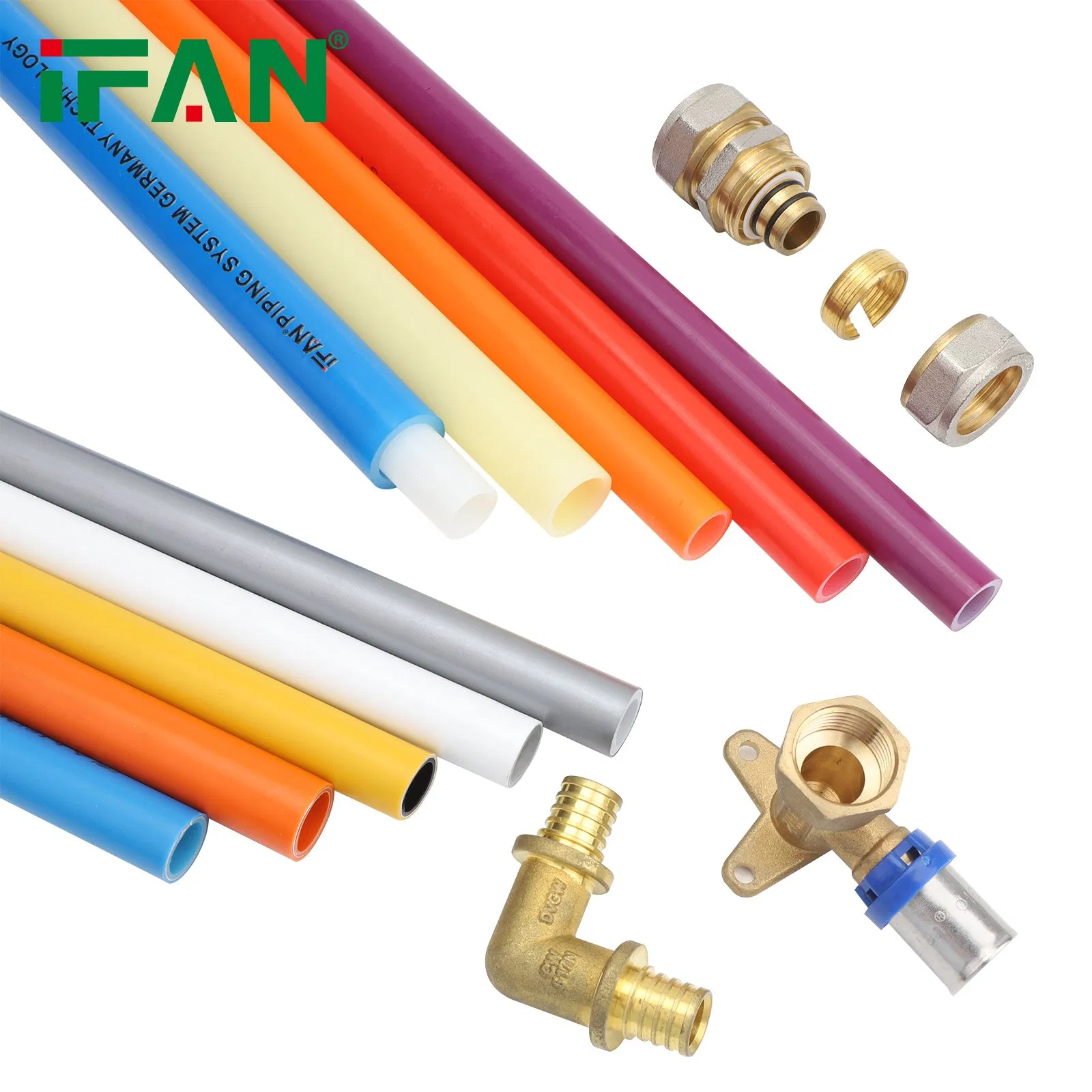 Труба PEX-Al-PEX для теплого пола Ifan GB-T 18992, 16-32мм