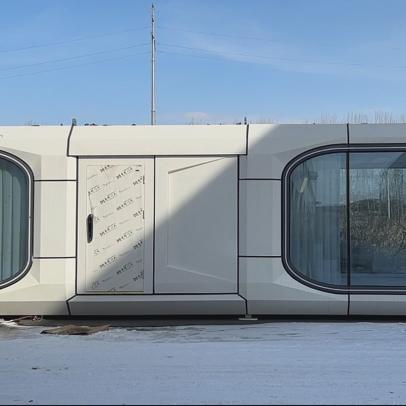 Space Capsule Home at Factory Price – Portable Modular Steel Building for Hotel or Mobile Housing