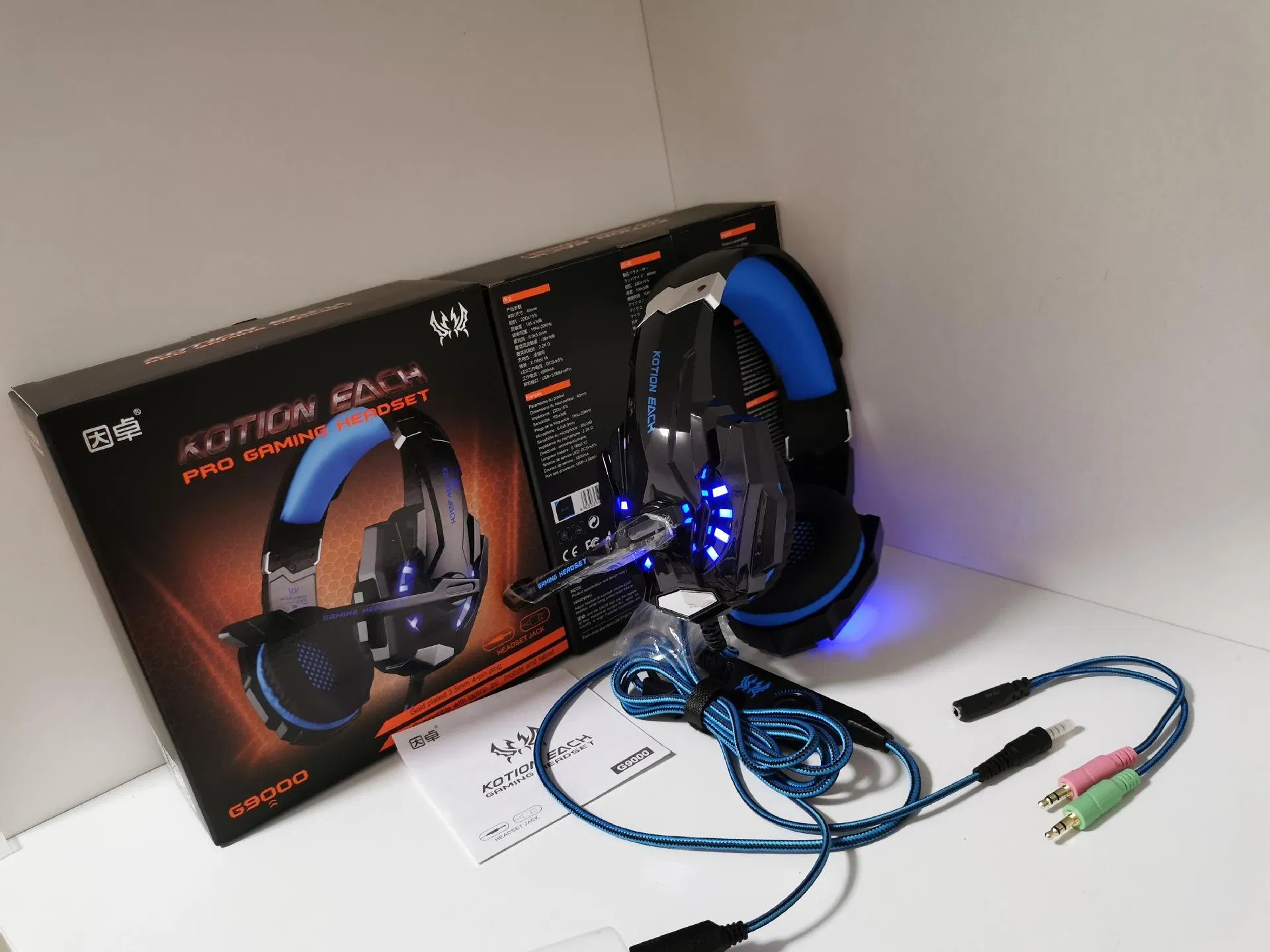 Игровая гарнитура с микрофоном 3.5 мм