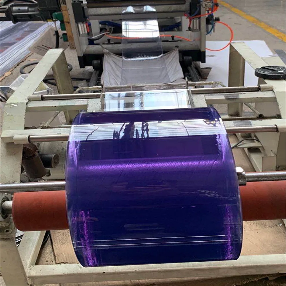 2mm/3mm Fire Resistant Ribbed PVC Hanger Rail Strip Door Curtain Smooth/ Ribbed Plastic Sheets