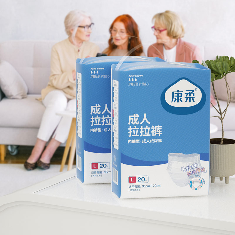 Wholesale Ultra Thick Adult Diaper Soft Disposable OEM Services Adult Nappies Diaper