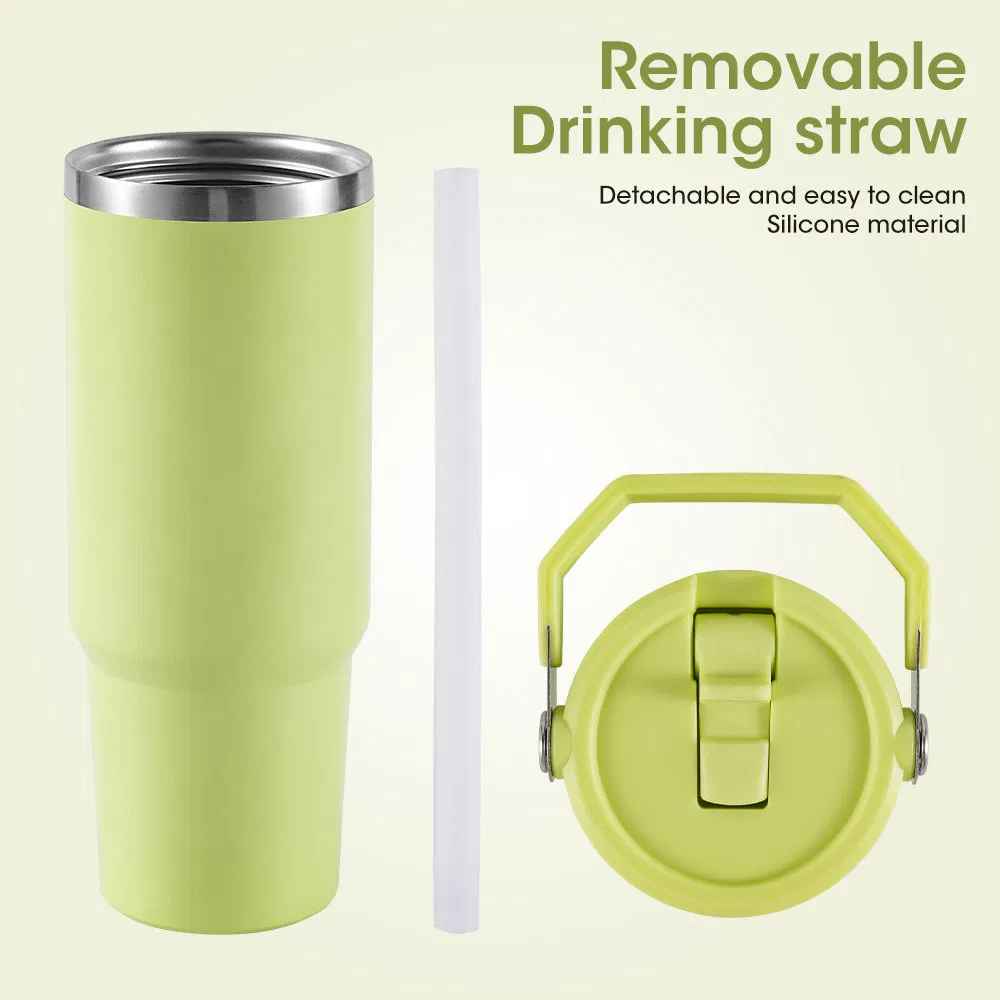 Термос вакуумный JYZ-CC90, 30 oz, нержавеющая сталь