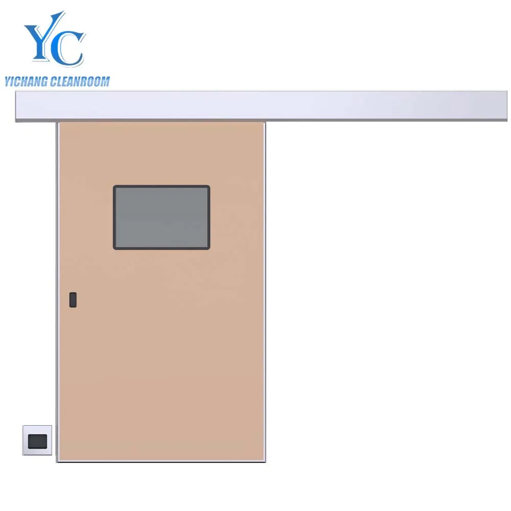 CE Certified Medical Sliding Door with Fire Safety Lock