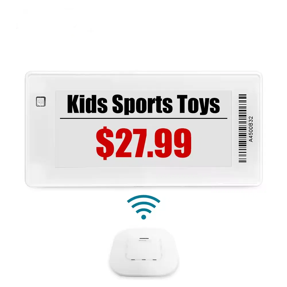 2.4GHz Wireless Electronic Shelf Label 2.9 Inch Price Tags E-Link Screen Tags