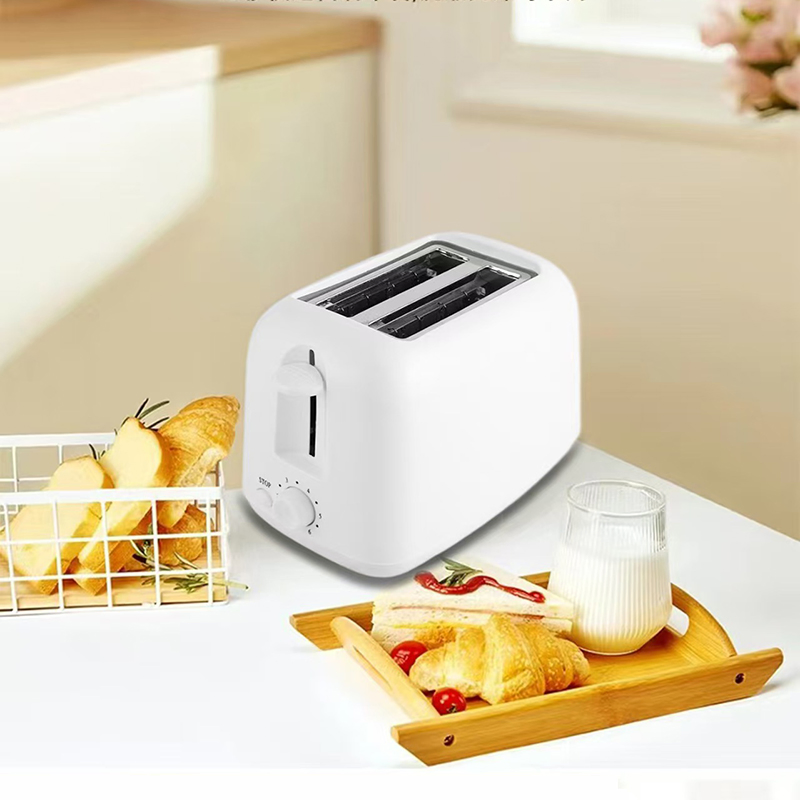 Electric Appliances Automatic Pop up Bread Machine 650W Breakfast 2 Slices Toaster