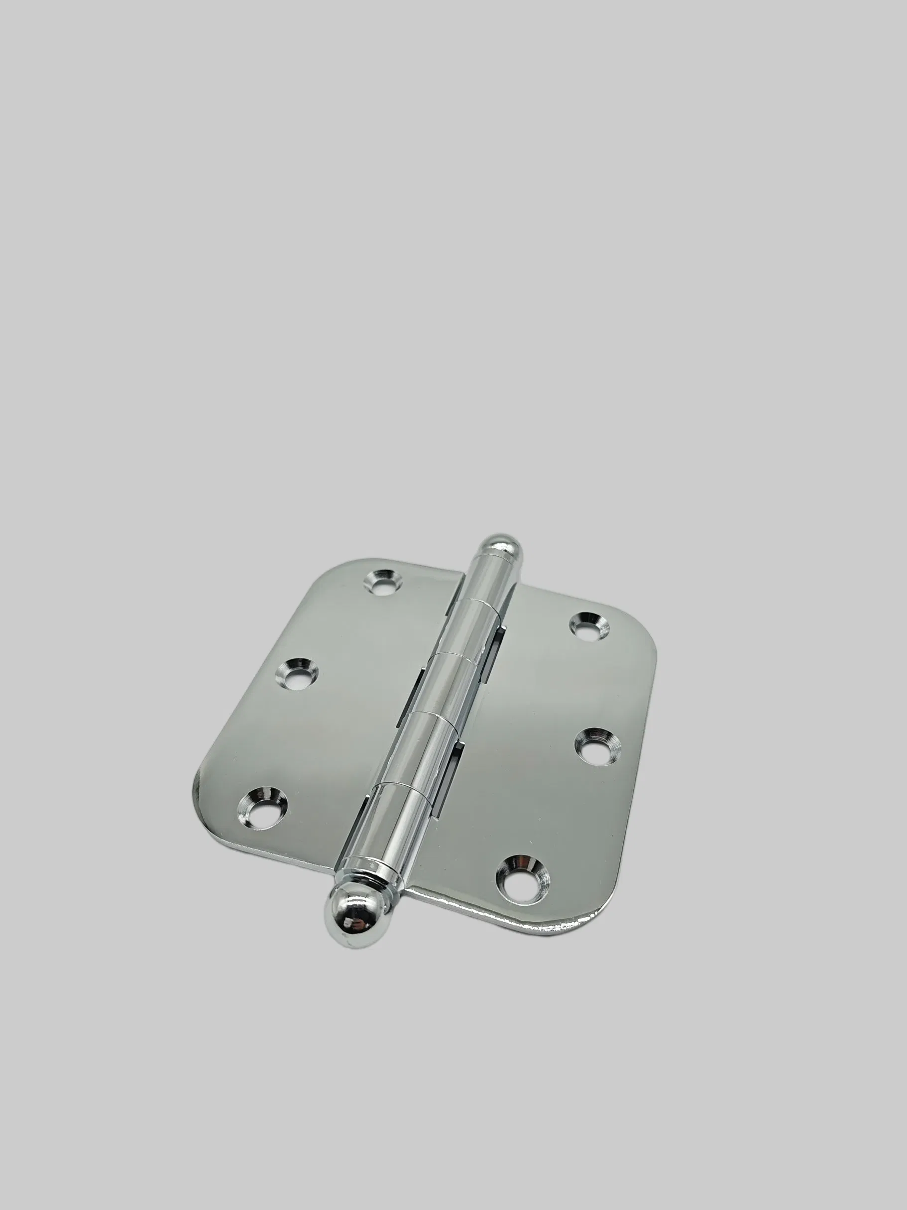 Chrome Plated Round Corner Brass Hinge with Ball Tip for Windows