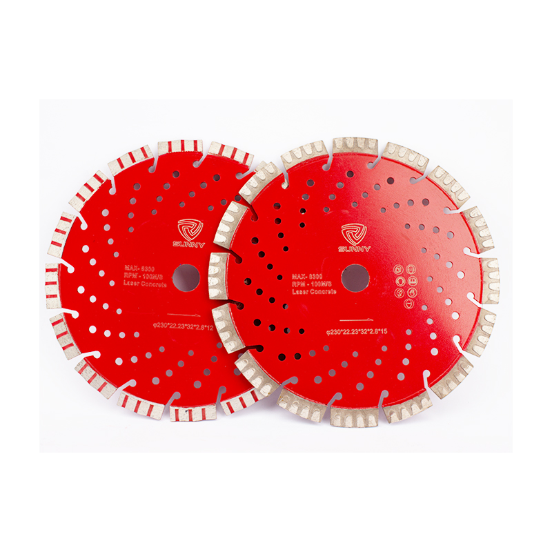 10" Fast Cutting Laser Welded Diamond Cutting Blade for Concrete