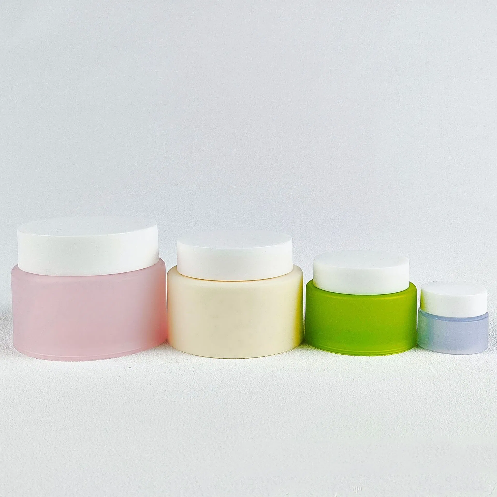 Plastic Cream Jar - Durable Cosmetic Storage Jar for Facial Cream, Moisturizer & Skincare Products