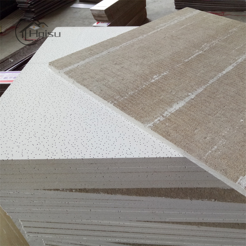 Acoustic Mineral Wool Ceiling Board 595X595X12mm