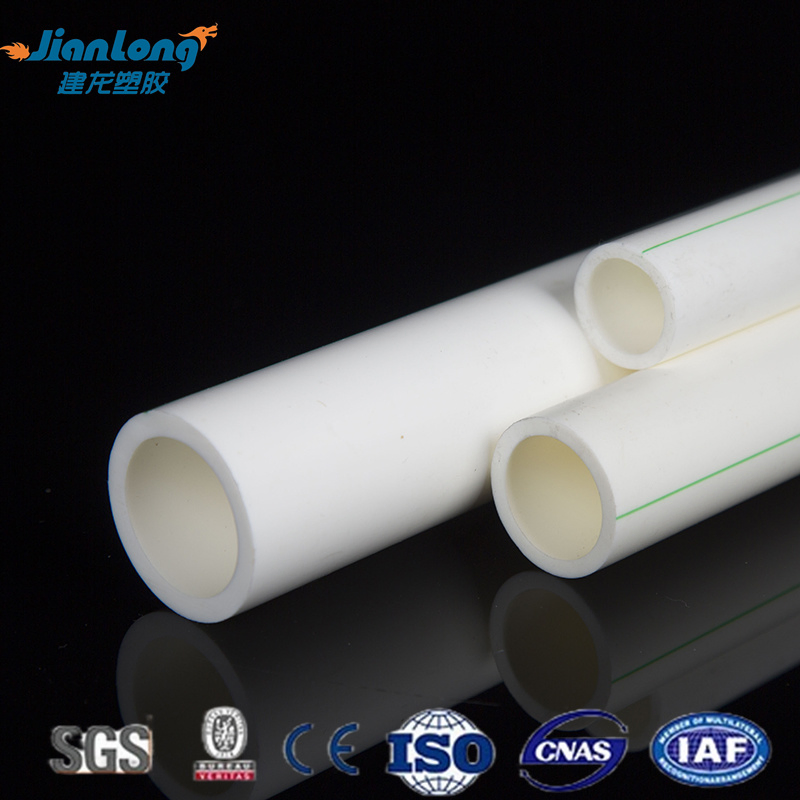 Wholesale White 20-160mm PPR Plastic Pipe Cold and Hot Water Supply PPR Pipe
