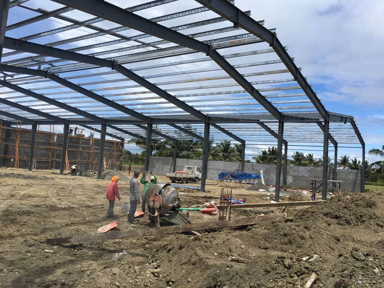 China Low Price Customized High-Strength Steel Pefabricated Construction Materials for Factory Warehouse